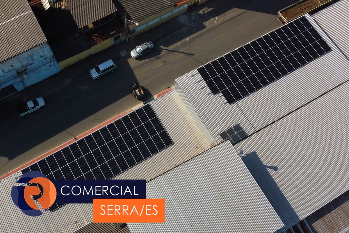 Sistema de energia solar instalado pela RealTec - Comercial em José de Anchieta