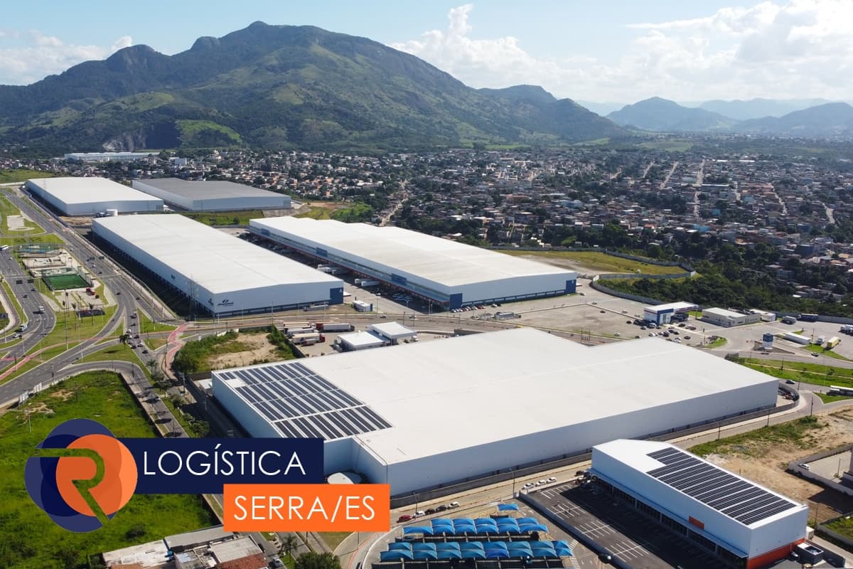 Sistema de energia solar instalado pela RealTec - Logística em Civit I
